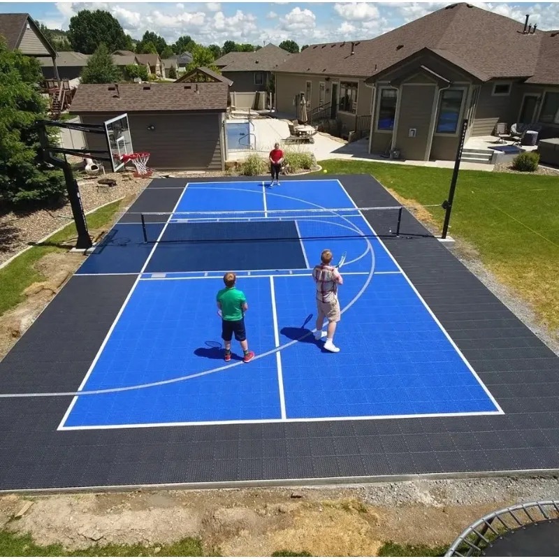 Outdoor Sport Floor Tiles - PP 피클볼 코트 바닥 타일, 휴대용