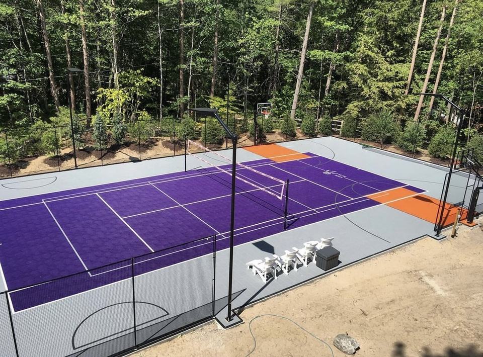 친환경 플라스틱 맞춤형 로고 야외 농구장 인터로킹 바닥 - Outdoor Sport Floor Tiles 리뷰 및 가격