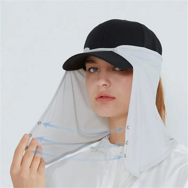 빠른 건조 낚시 모자 얼굴 목 양산 마스크 모자 야외  - Outdoor Sport Hat 리뷰 및 가격