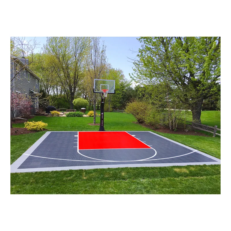 20x20 피트 뒷마당 농구장 인터로킹 타일 뒷마당 야 - Outdoor Sport Court Tiles 리뷰 및 가격